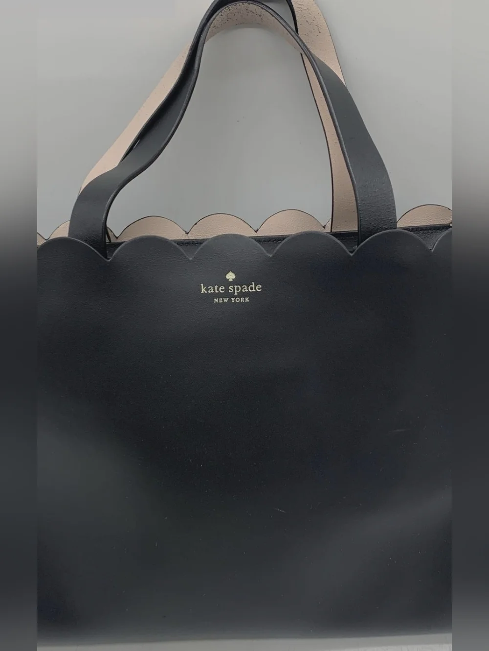 Kate spade Tote Bag 2WAY Leather Black & Pink